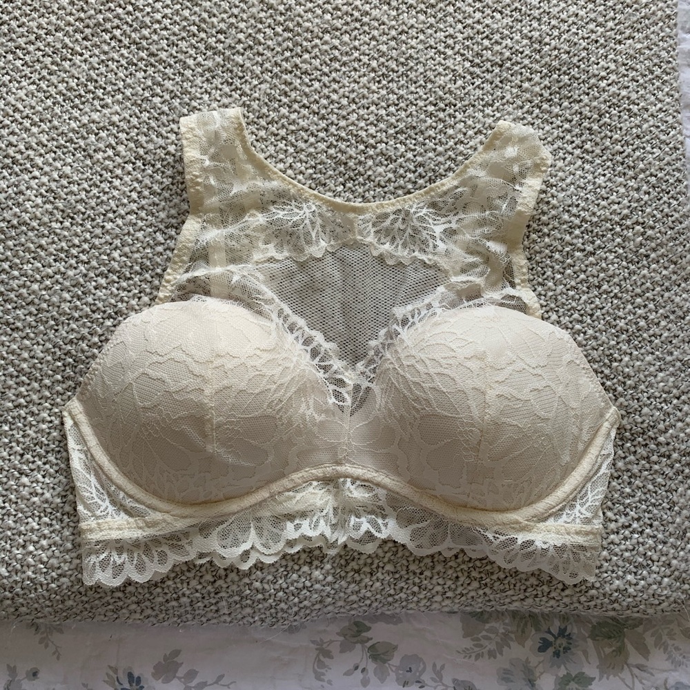 PINK high-neck bralette